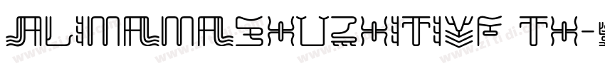 AlimamaShuZhiTiVF Th字体转换